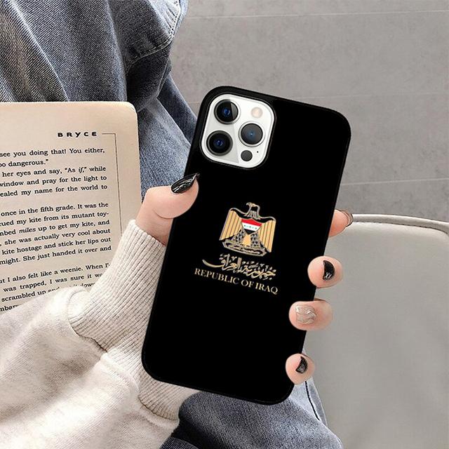 Iraqi Iraq Flag Phone Case For iPhone 17 Air 16 15 Plus Max 14 13 12 11 Pro Max Cover Shell coque iPhone 11pro max
Iraqi Iraq Flag Phone Case For iPhone 17 Air 16 15 Plus Max 14 13 12 11 Pro Max Cover Shell coque iPhone 11pro max