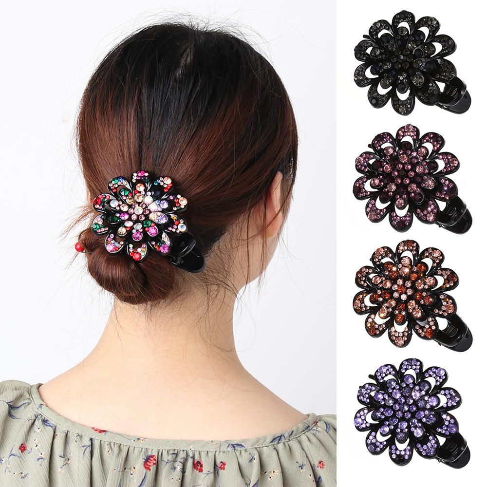 Headwear Accessories Hair Claws Crystal Flower Hairpins Dovetail Duckbill Pins Rhinestone Hair Clip шампанського
Headwear Accessories Hair Claws Crystal Flower Hairpins Dovetail Duckbill Pins Rhinestone Hair Clip шампанського