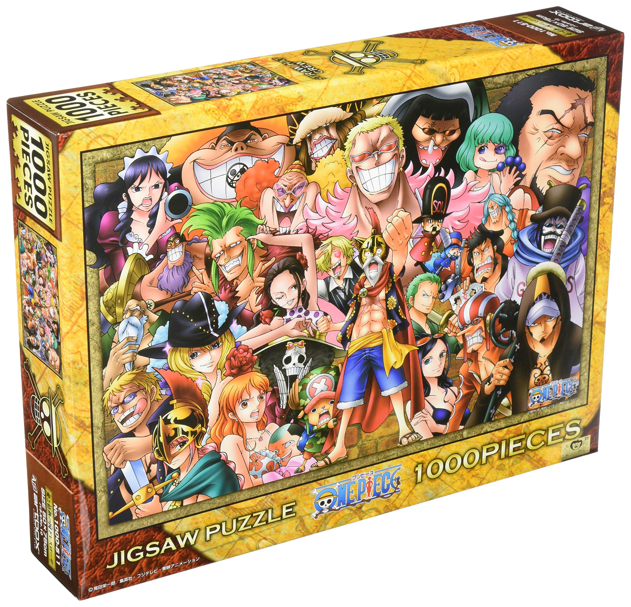 Ensky 1000 Piece Jigsaw Puzzle ONE PIECE Land of Love and Passion Dressrosa (50x75cm) 1000-511
Ensky 1000 Piece Jigsaw Puzzle ONE PIECE Land of Love and Passion Dressrosa (50x75cm) 1000-511