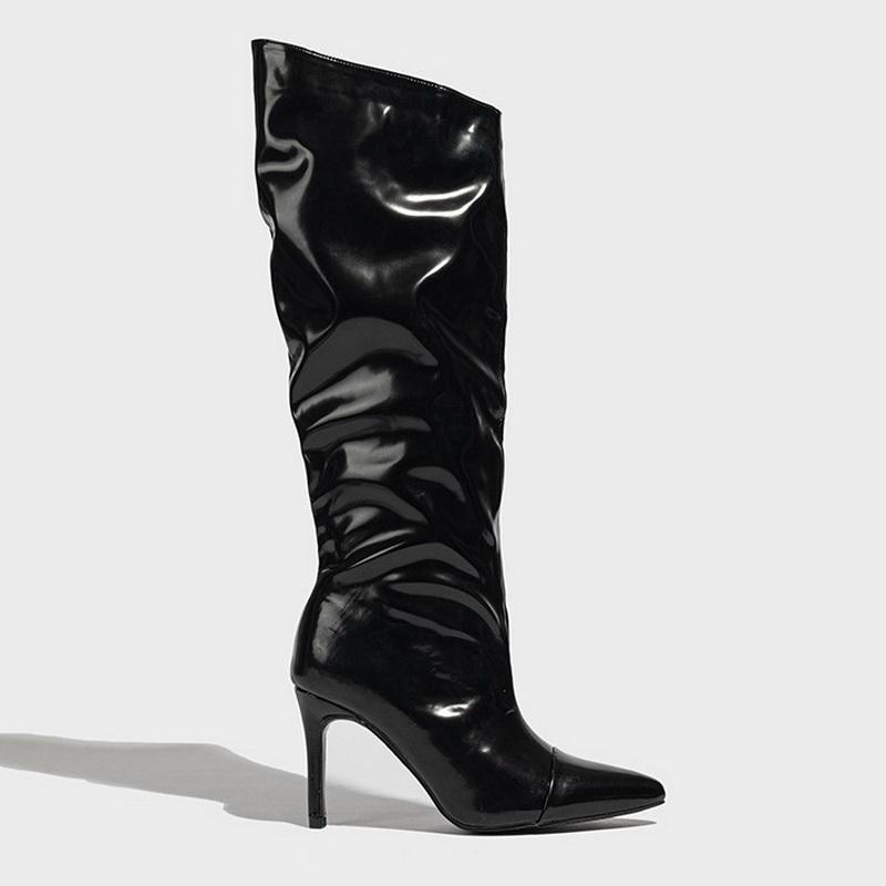 Women Pointed Toe High Thin Heel Boots Chimney Straight Boots Office Nightclub Party Pub Banquet Gathering Lady Mid-calf Boots 42 чорний
Women Pointed Toe High Thin Heel Boots Chimney Straight Boots Office Nightclub Party Pub Banquet Gathering Lady Mid-calf Boots 42 чорний