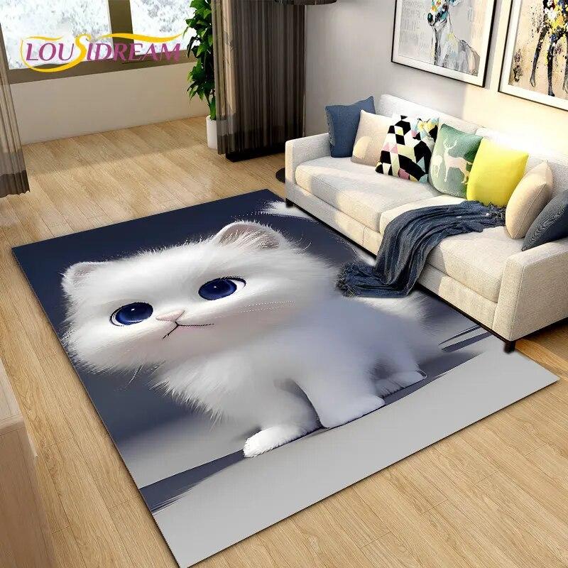 Килимок із 3D-мультфільмом із милим котом, килимок для дому, вітальні, дитячої спальні, диван, килимок, кухонний нековзний килимок 40x60cm
Килимок із 3D-мультфільмом із милим котом, килимок для дому, вітальні, дитячої спальні, диван, килимок, кухонний нековзний килимок 40x60cm