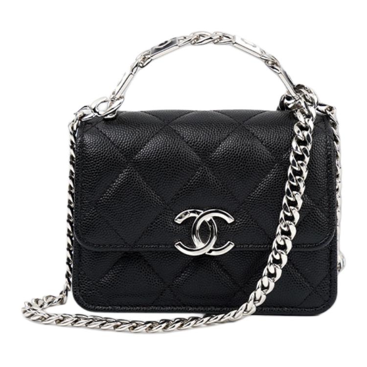 Chanel 22SS Весна/Літо Чорна стьобана зерниста коров яча шкіра Емальована ручка Срібна пряжка Міні Сумка на плече Крос-боді Жіноча Gift Set(Basic Set+Box+Shopping Bag) чорний
Chanel 22SS Весна/Літо Чорна стьобана зерниста коров яча шкіра Емальована ручка Срібна пряжка Міні Сумка на плече Крос-боді Жіноча Gift Set(Basic Set+Box+Shopping Bag) чорний