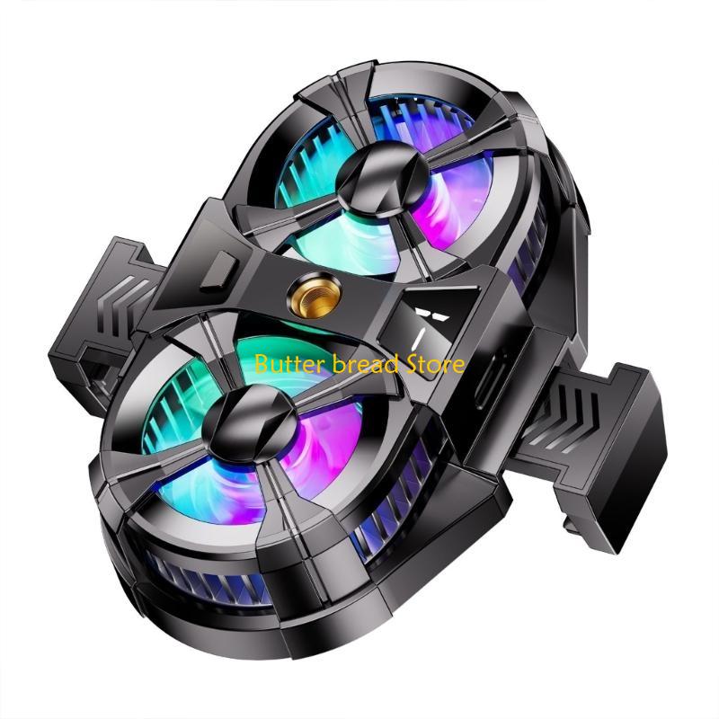 W89C Phone Digital Display Radiator Semiconductor Dual-Fan Back Clip RGB Heat Sink China Mainland
W89C Phone Digital Display Radiator Semiconductor Dual-Fan Back Clip RGB Heat Sink China Mainland