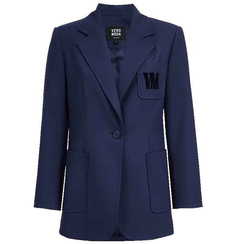 VEROMODA Women s Notched Lapel Single-Button Blazer S
VEROMODA Women s Notched Lapel Single-Button Blazer S