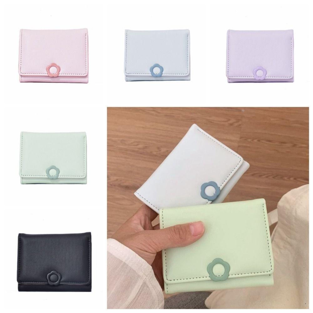 Multi-card Flower Short Wallet Multifunctional Tri-Fold Wallet Simple Folding Purse Ladies рожевий
Multi-card Flower Short Wallet Multifunctional Tri-Fold Wallet Simple Folding Purse Ladies рожевий