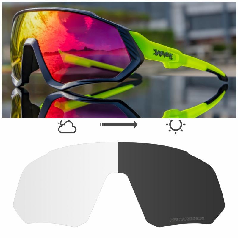 New kapvoe Photochromic UV-protective cycling glasses two-lens set with colorful lenses sunglasses TK9408-PH-2L-20
New kapvoe Photochromic UV-protective cycling glasses two-lens set with colorful lenses sunglasses TK9408-PH-2L-20