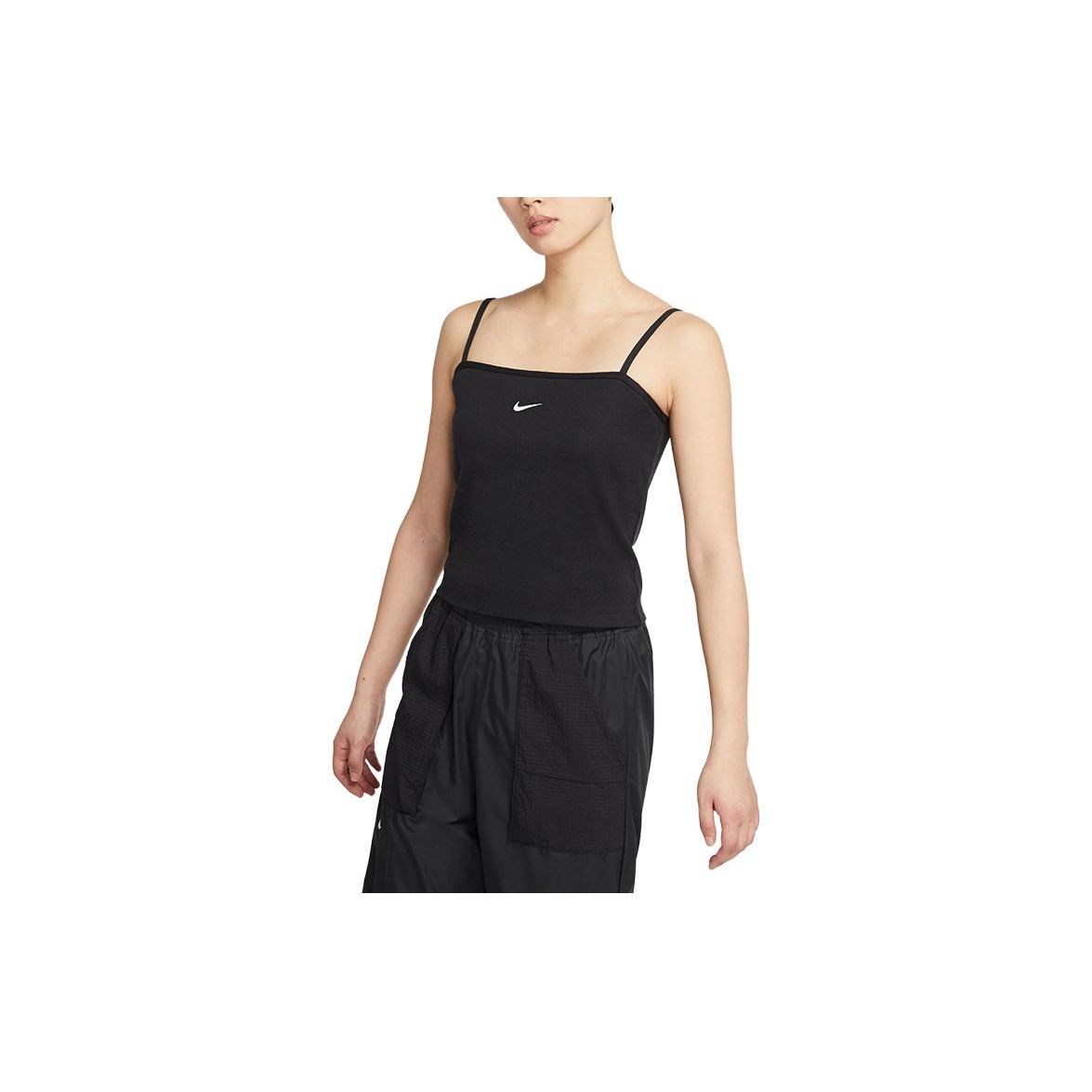 Nike Solid Color Knitted Embroidered Breathable Tank Top Women tops Black CZ9295-010 M
Nike Solid Color Knitted Embroidered Breathable Tank Top Women tops Black CZ9295-010 M