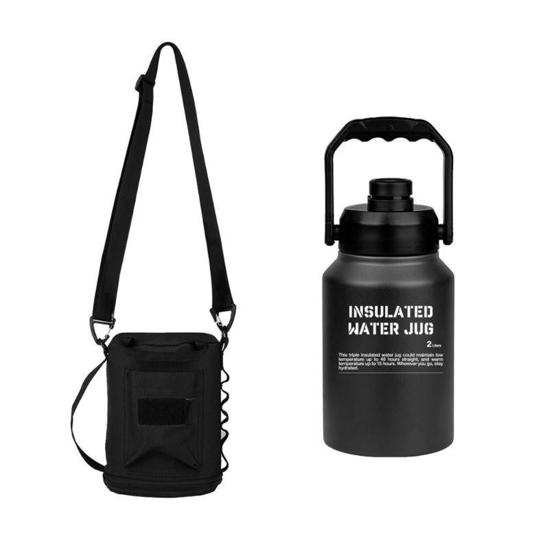 Large Capacity Insulated Stainless Steel Camping Ice Bucket With Carriers Bag for Outdoor And Beverages Storage чорний
Large Capacity Insulated Stainless Steel Camping Ice Bucket With Carriers Bag for Outdoor And Beverages Storage чорний