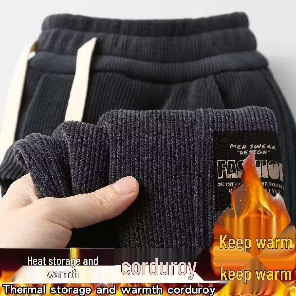 Men s Autumn/Winter Corduroy Chenille Cuffed Sweatpants - Japanese Retro Style L
Men s Autumn/Winter Corduroy Chenille Cuffed Sweatpants - Japanese Retro Style L