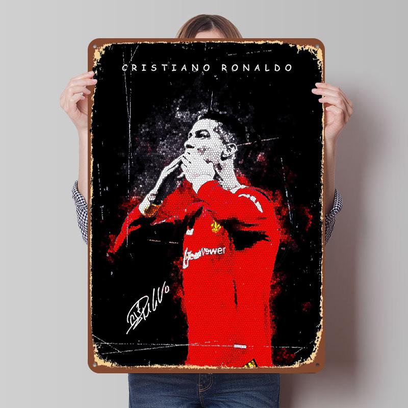 Cristiano Ronaldo Mosaic Portrait Tinplate Poster Customized Wall Art Vintage Metal Signs Retro Tin Plaque for Room Decoration 7.9x11.8In(20x30cm)
Cristiano Ronaldo Mosaic Portrait Tinplate Poster Customized Wall Art Vintage Metal Signs Retro Tin Plaque for Room Decoration 7.9x11.8In(20x30cm)