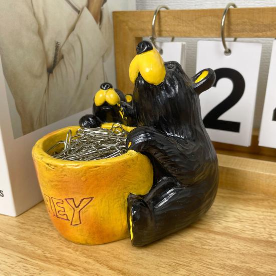 Honey Bear Statue Handmade Fine Craftsmanship Jewelry Storage Container Decorative Home Desk Organizer Bear
Honey Bear Statue Handmade Fine Craftsmanship Jewelry Storage Container Decorative Home Desk Organizer Bear