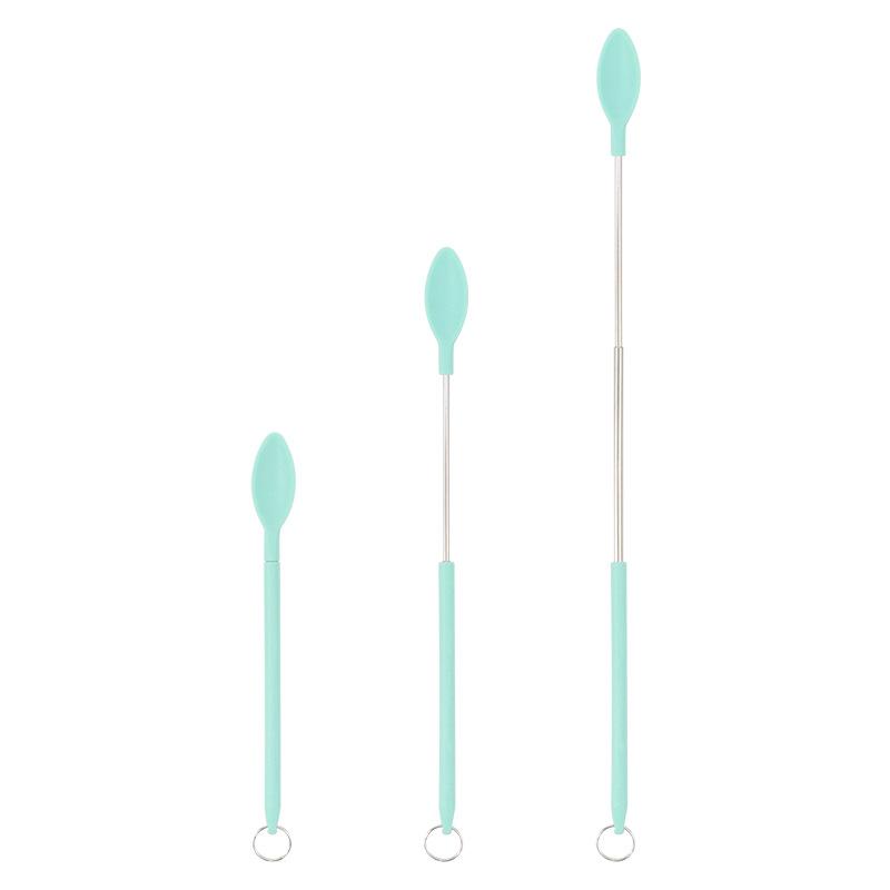 Мини силиконовый скребок кухонный для выпечки масла торта крема джема лопатка телескопическая стержень косметика многофункциональный набор ложек для копания
Мини силиконовый скребок кухонный для выпечки масла торта крема джема лопатка телескопическая стержень косметика многофункциональный набор ложек для копания