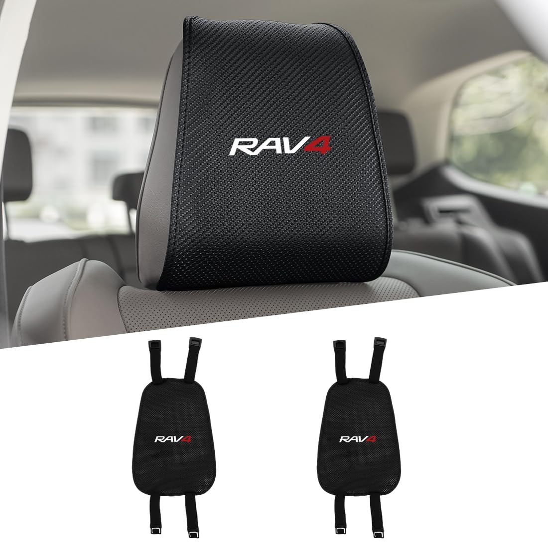 Set of 2 RAV4 Headrest Covers with Ventilation Holes for a Comfortable Neck Perfect for Fits RAV4 Easy and Car Seat High-Density Support, Summer, (50
Set of 2 RAV4 Headrest Covers with Ventilation Holes for a Comfortable Neck Perfect for Fits RAV4 Easy and Car Seat High-Density Support, Summer, (50