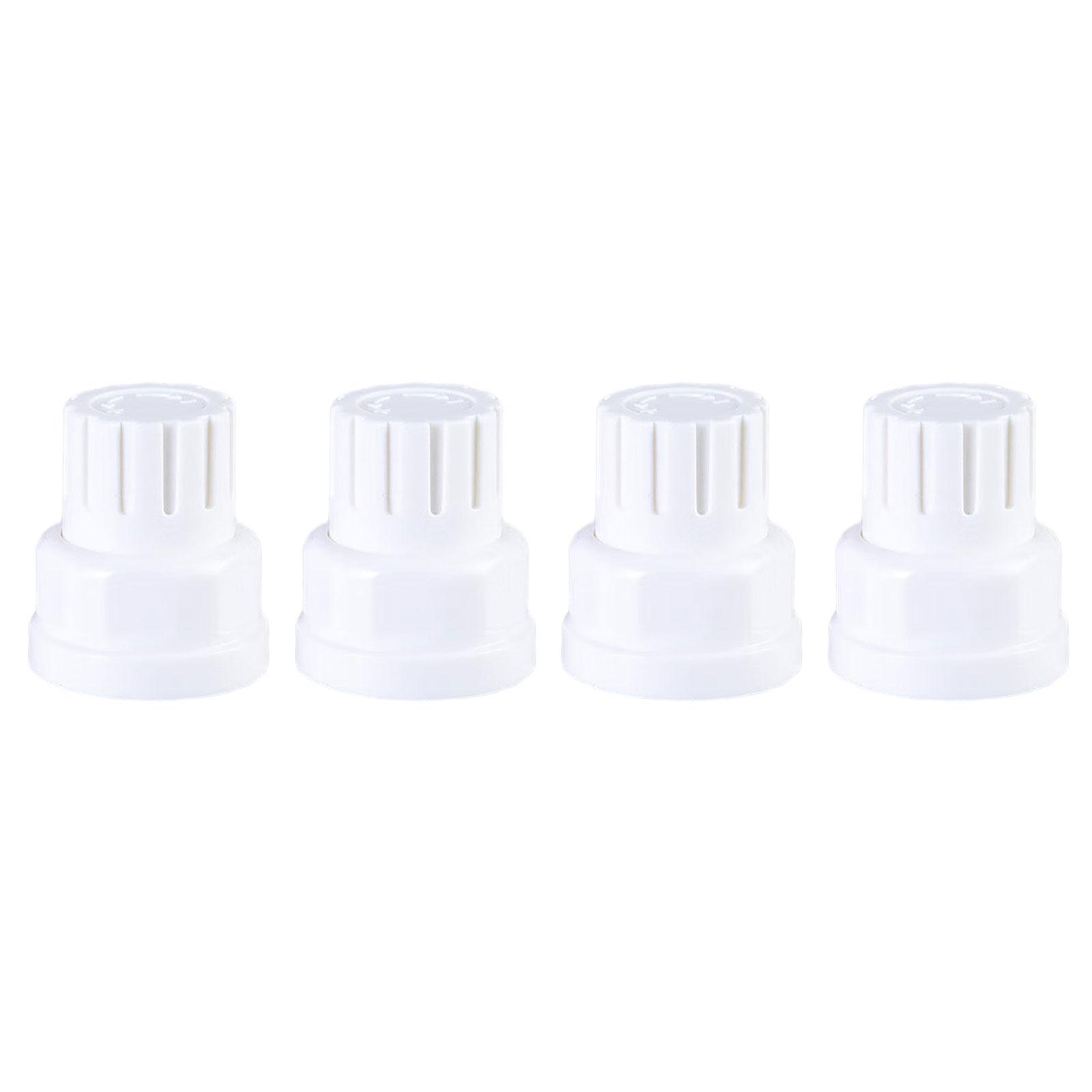 4 шт. распределитель воды для напольного отопления маховик переключатели радиаторные клапанные крышки сменная крышка клапана простая установка B