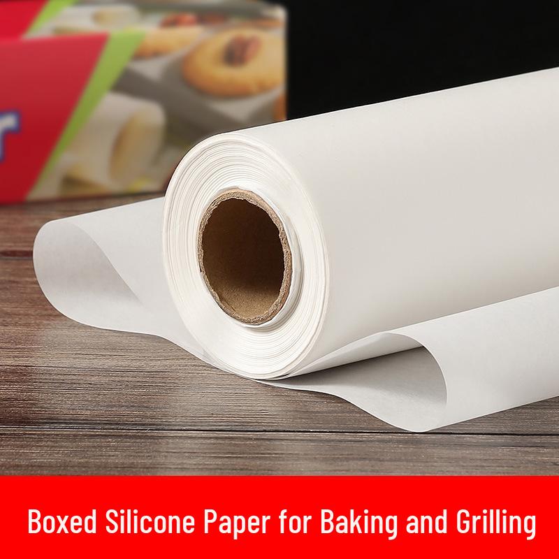 Silicone Oil Paper: 5-20 Meters per Box - Baking, Air Fryer, BBQ, Food-Grade Oil-Absorbing Paper 30cm Width * 5m Length Silicone Oil Paper
Silicone Oil Paper: 5-20 Meters per Box - Baking, Air Fryer, BBQ, Food-Grade Oil-Absorbing Paper 30cm Width * 5m Length Silicone Oil Paper