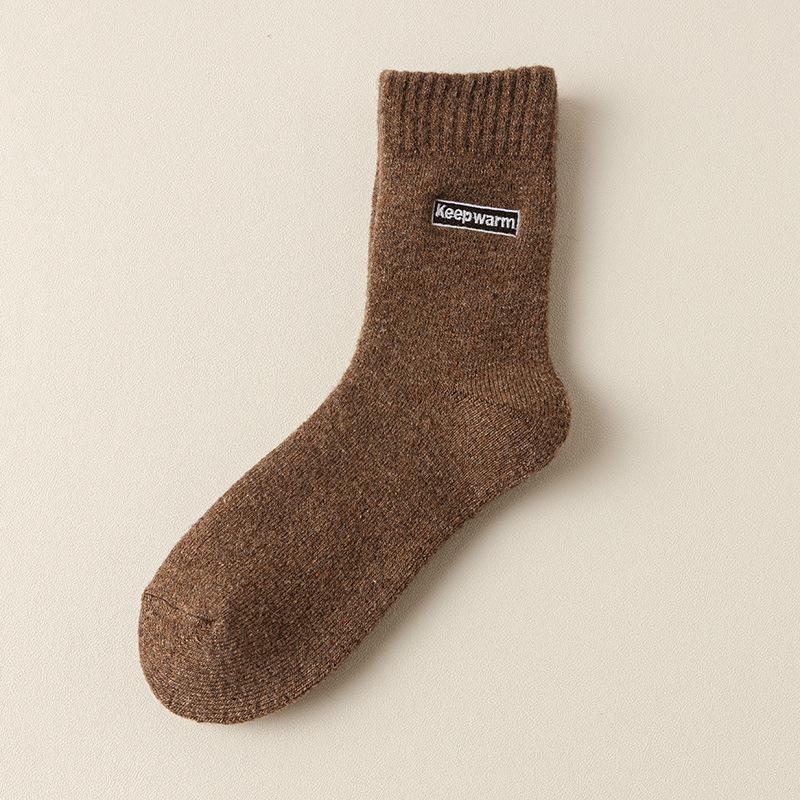 Мужские носки до середины икры из кашемировой шерсти - Бархатные утолщенные, махровые, устойчивые к запаху, теплые носки для сна на осень/зиму One Size
Мужские носки до середины икры из кашемировой шерсти - Бархатные утолщенные, махровые, устойчивые к запаху, теплые носки для сна на осень/зиму One Size