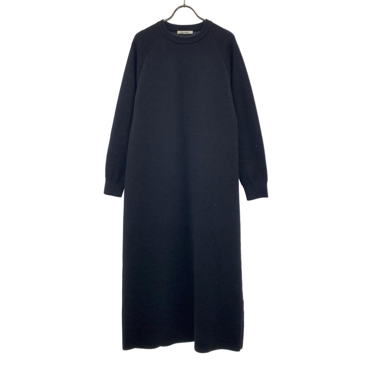 SLOANE made in Japan Long sleeve knit Long dress 2 black Women Used
SLOANE made in Japan Long sleeve knit Long dress 2 black Women Used