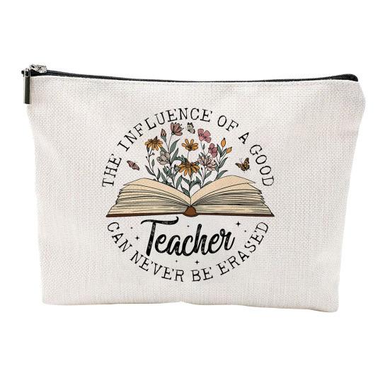 Cosmetic Bag Teacher Theme Compact Toiletry Bag Portable Zipper Close Storage Bag for Travel And Dressing Table
Cosmetic Bag Teacher Theme Compact Toiletry Bag Portable Zipper Close Storage Bag for Travel And Dressing Table
