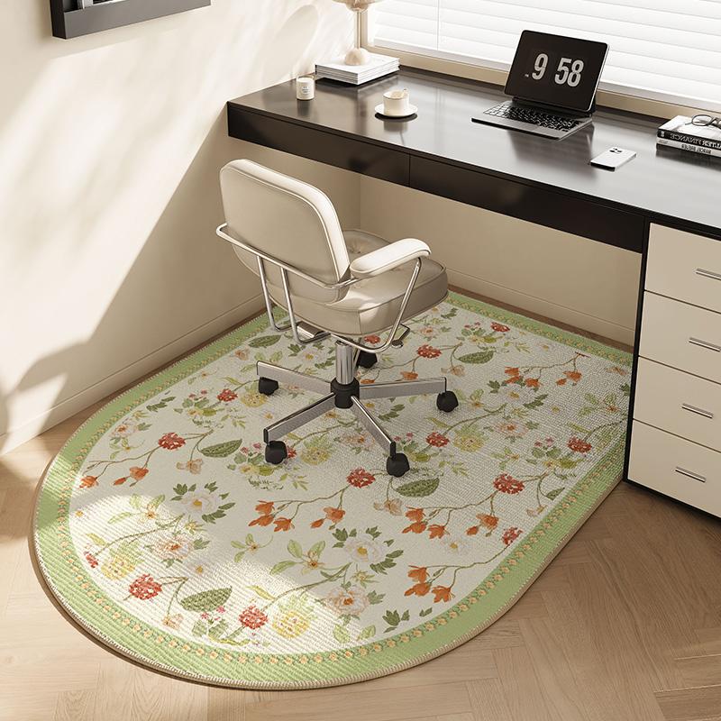 VIKAMA Arched Computer Desk Swivel Chair Rug Study Desk Chair Floor Mat Slip Wheelchair Foot Mat Non-Slip Mats Home Decoration 60X90
VIKAMA Arched Computer Desk Swivel Chair Rug Study Desk Chair Floor Mat Slip Wheelchair Foot Mat Non-Slip Mats Home Decoration 60X90