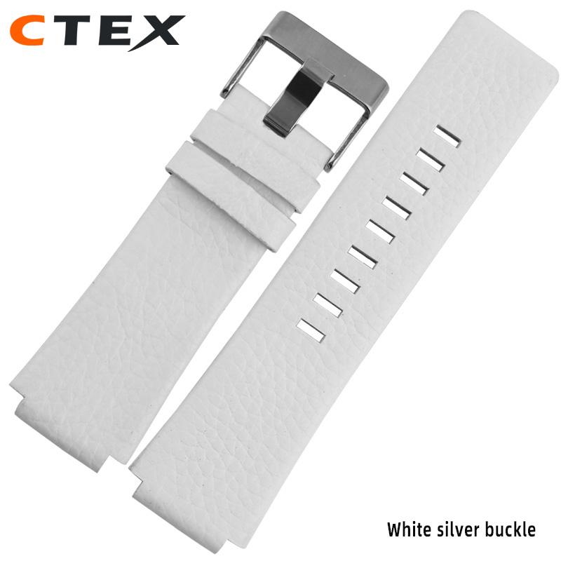 cowhide watchband for diesel DZ1089 DZ1123 DZ1132 replacement watch strap convex mouth strap 30X22mm Black brown white 30mm-18mm
cowhide watchband for diesel DZ1089 DZ1123 DZ1132 replacement watch strap convex mouth strap 30X22mm Black brown white 30mm-18mm