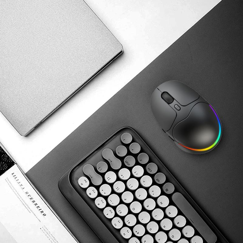 IBLANCOD BL112 Bluetooth-compatible+2.4G Wireless Gaming Mouse 4000DPI RGB Light Computer Laptop Mice Black
IBLANCOD BL112 Bluetooth-compatible+2.4G Wireless Gaming Mouse 4000DPI RGB Light Computer Laptop Mice Black
