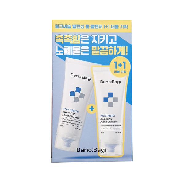 Banobagi Milk Thistle Balancing Foam Cleanser Set 150ml x 2ea One thing
Banobagi Milk Thistle Balancing Foam Cleanser Set 150ml x 2ea One thing