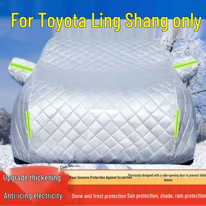 2024 Toyota Levin All-Weather Car Cover: Sun, Rain, Snow, Frost & Hail Protection with Heat Insulation. Thickened Hail Protection, All-Season
2024 Toyota Levin All-Weather Car Cover: Sun, Rain, Snow, Frost & Hail Protection with Heat Insulation. Thickened Hail Protection, All-Season