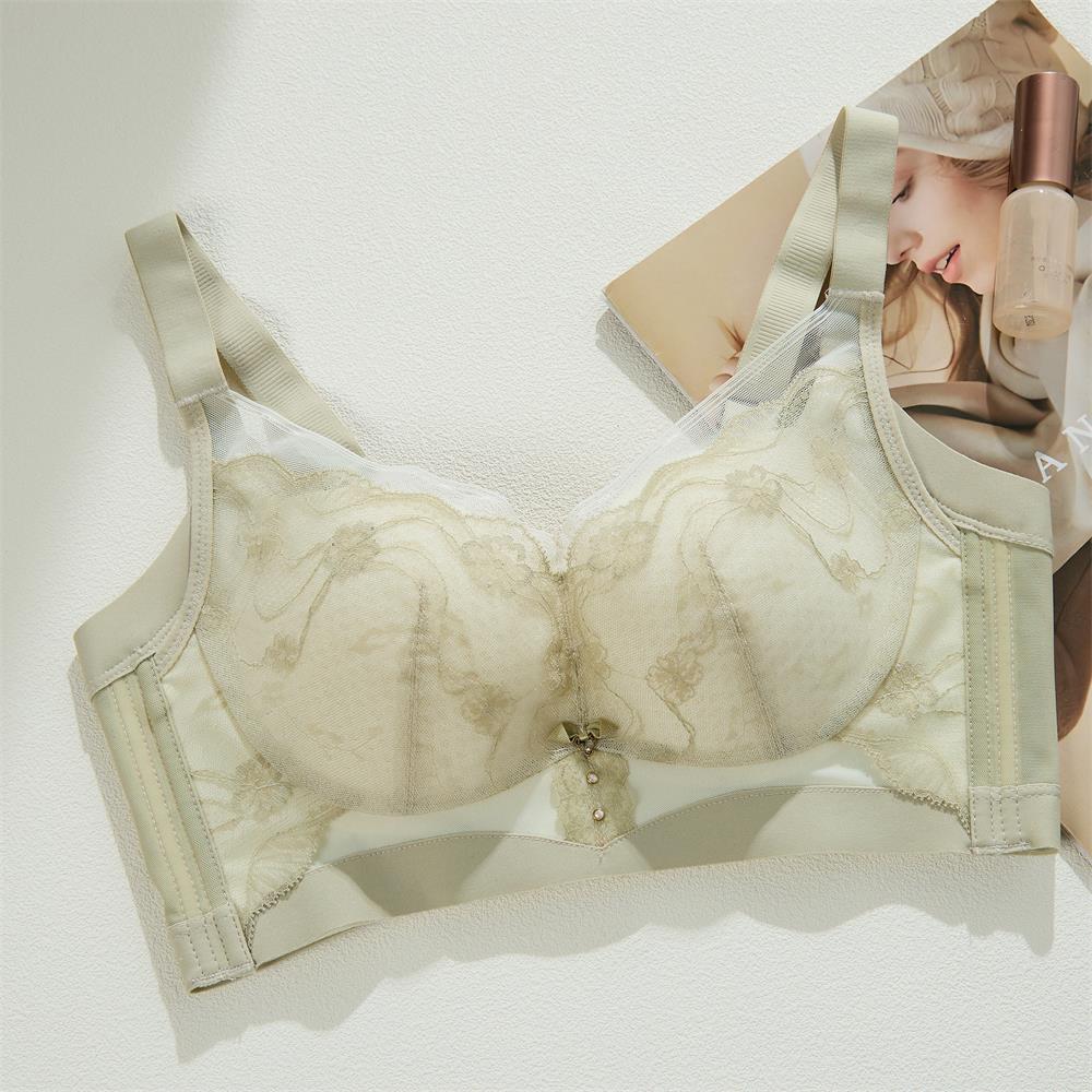 Large breasts show small adjustment type sexy lace comfortable upper support anti-sagging thin breathable paper cup bra cover 34/75 зелёный
Large breasts show small adjustment type sexy lace comfortable upper support anti-sagging thin breathable paper cup bra cover 34/75 зелёный