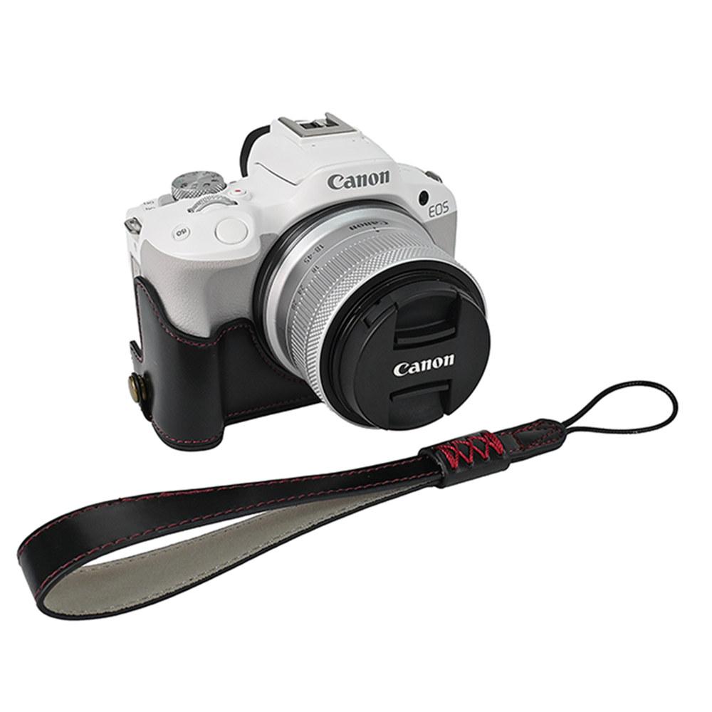 R100 Oil Skin PU Leather Camera Half Body Case for Canon EOS R50 R100 Battery Opening Bottom Cover
R100 Oil Skin PU Leather Camera Half Body Case for Canon EOS R50 R100 Battery Opening Bottom Cover