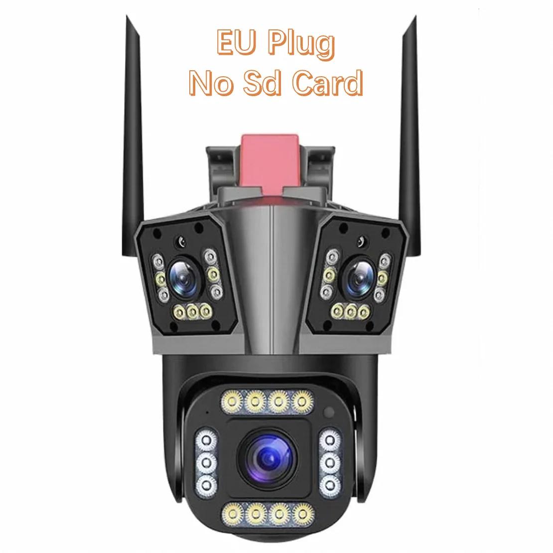 Outdoor 8K 16MP IP Camera WiFi PTZ Multi Lens 4 Lens 10X Optical Zoom Auto Tracking Security CCTV Surveillance Cam Night Vision 16MP EU PLUG NO CARD
Outdoor 8K 16MP IP Camera WiFi PTZ Multi Lens 4 Lens 10X Optical Zoom Auto Tracking Security CCTV Surveillance Cam Night Vision 16MP EU PLUG NO CARD