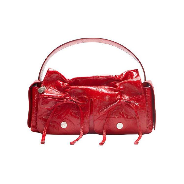 Acne Studios Decorative Design Magnetic Closure Flap Pocket Leather Handbag Women handbags Red A10367-ACK Basic Set (Bag+Dust Bag)
Acne Studios Decorative Design Magnetic Closure Flap Pocket Leather Handbag Women handbags Red A10367-ACK Basic Set (Bag+Dust Bag)