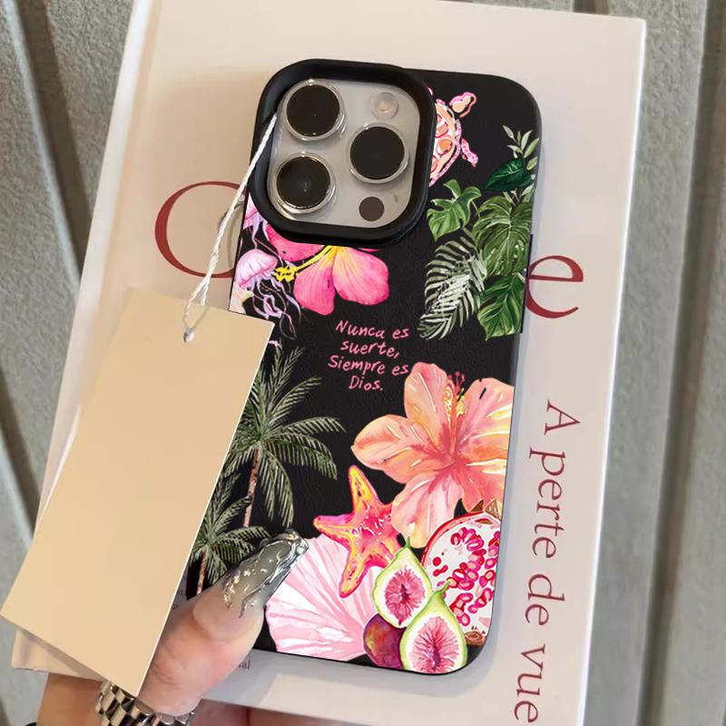 Coconut Turtle Mulberry Flower Pattern Lychee Texture Phone Case For iPhone 11 12 13 14 15 16 17 Pro Max Plus 17Air Soft Cover iPhone17
Coconut Turtle Mulberry Flower Pattern Lychee Texture Phone Case For iPhone 11 12 13 14 15 16 17 Pro Max Plus 17Air Soft Cover iPhone17