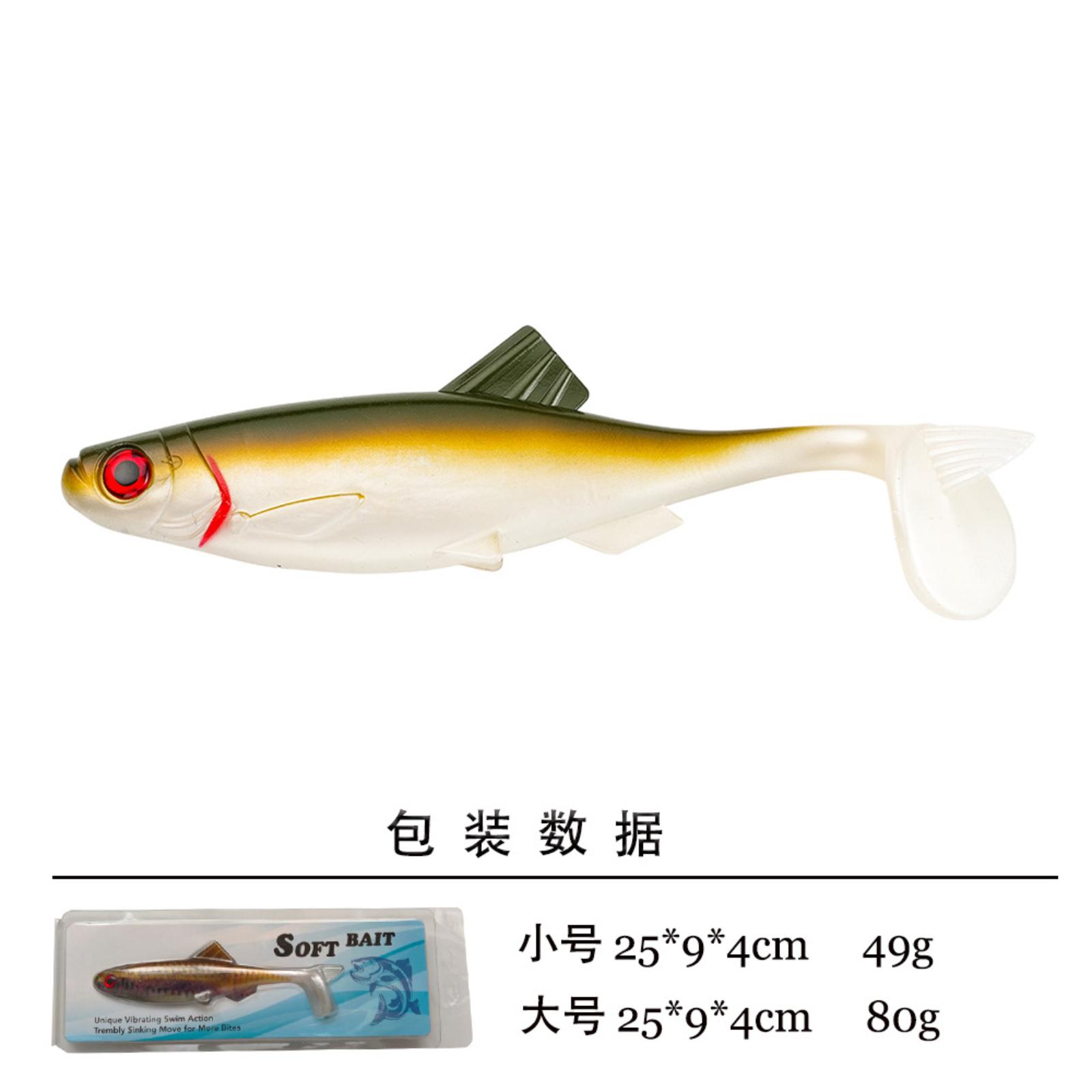 Saltwater Fishing Realistic Large Soft (/Artificial Fish ) One Size
Saltwater Fishing Realistic Large Soft (/Artificial Fish ) One Size