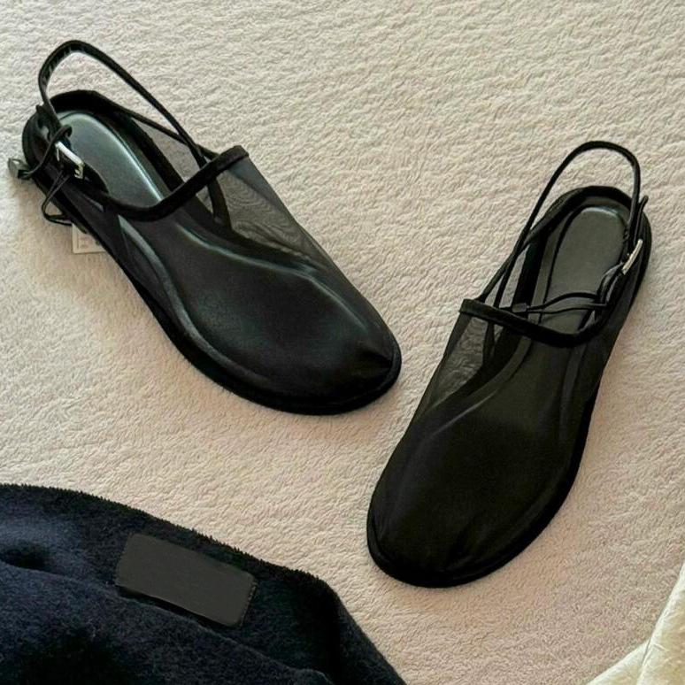 ZA bag head half slippers sandals mesh fabric mesh shoes round head breathable flat bottom casual shoes 41 чёрный
ZA bag head half slippers sandals mesh fabric mesh shoes round head breathable flat bottom casual shoes 41 чёрный