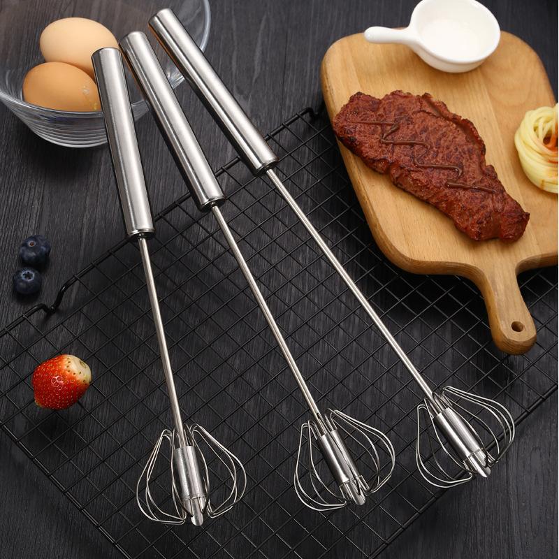 Stainless Steel Semi-Automatic Whisk Press Whisk Household Handheld Rotary Whisk Baking Utensils
Stainless Steel Semi-Automatic Whisk Press Whisk Household Handheld Rotary Whisk Baking Utensils