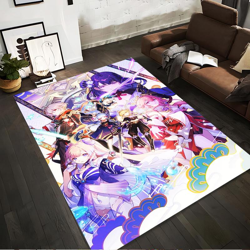 Anime Style Carpet with Fantasy Characters and Vivid Colors Design Suitable for use as an anti-slip for living room bedroom sofas 40x60cm( 15x23in )
Anime Style Carpet with Fantasy Characters and Vivid Colors Design Suitable for use as an anti-slip for living room bedroom sofas 40x60cm( 15x23in )