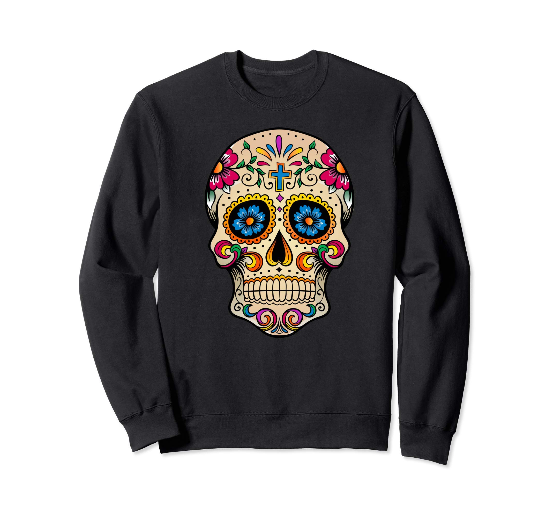 Sugar Skull - Sugar Skull, Calavera, Mexican Day of the Dead Art Sweatshirt
Sugar Skull - Sugar Skull, Calavera, Mexican Day of the Dead Art Sweatshirt