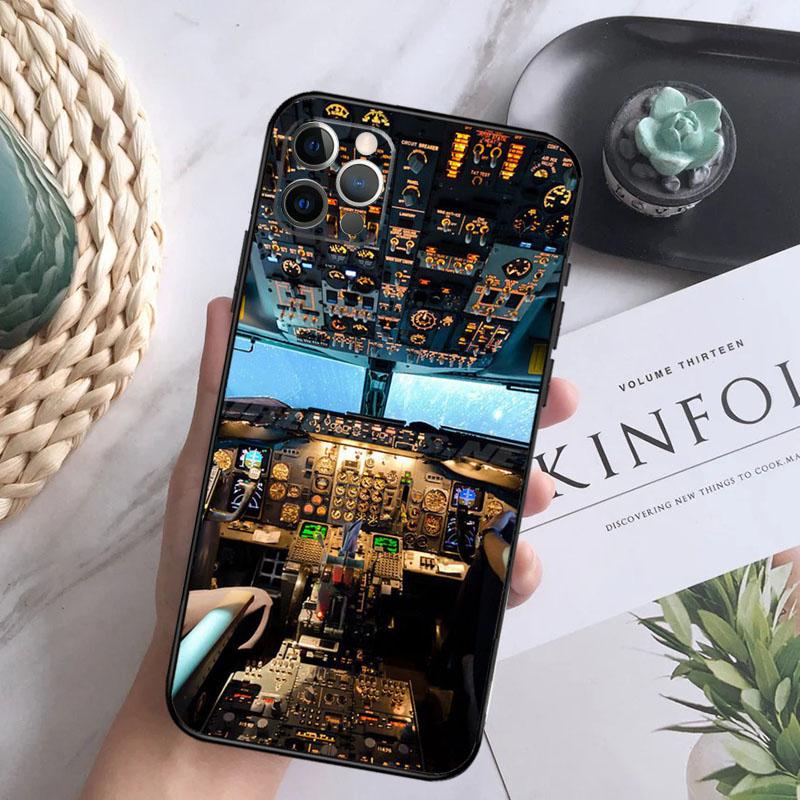 Cool Airplane Cockpit Phone Case For iPhone 15 14 13 12 11 16 Pro Max Plus Mini 7 8 X XS Max XR Back Cover Shell iPhone 15 Pro
Cool Airplane Cockpit Phone Case For iPhone 15 14 13 12 11 16 Pro Max Plus Mini 7 8 X XS Max XR Back Cover Shell iPhone 15 Pro