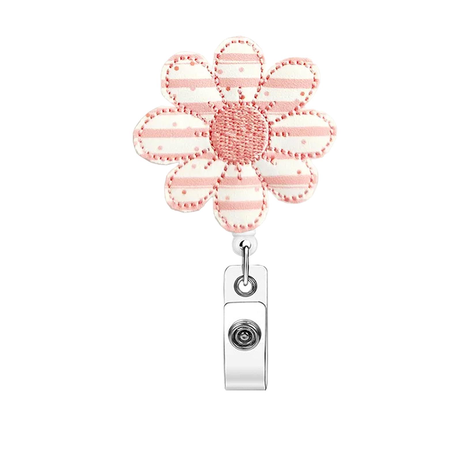 Retractable Badge Reel Convenient Badge Holder Clip Name Tag Reel Flower Flower Id Badge Holder For Exhibitions Teacher
Retractable Badge Reel Convenient Badge Holder Clip Name Tag Reel Flower Flower Id Badge Holder For Exhibitions Teacher