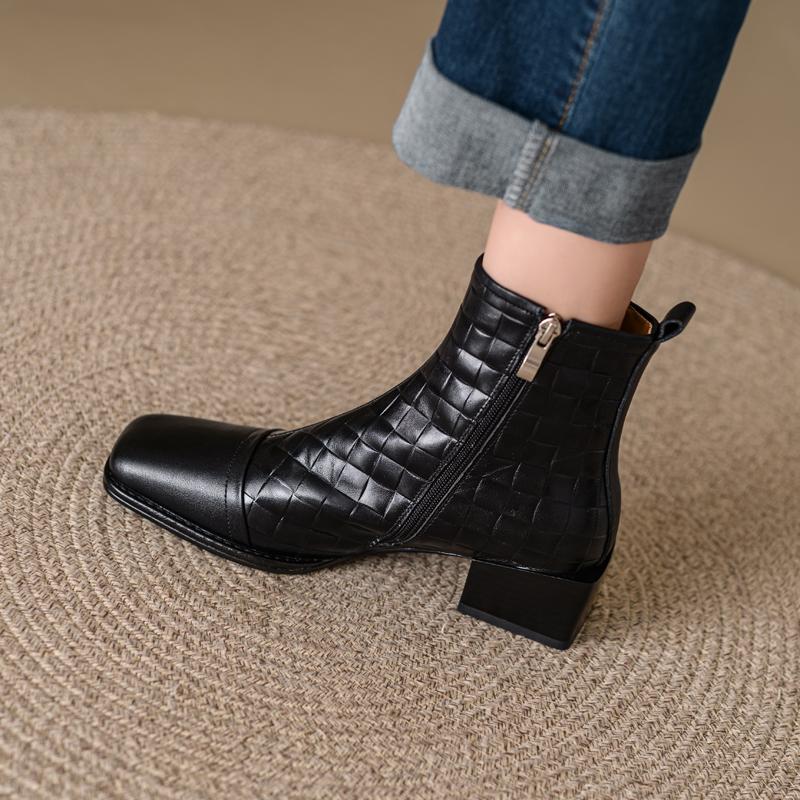 Fashion 2024 Autumn Women Boots Square Toe Back Zipper Women Shoes Chunky Heels Shoes for Women High Heel Boots Vintage Leather Shoes 40 (US 8)
Fashion 2024 Autumn Women Boots Square Toe Back Zipper Women Shoes Chunky Heels Shoes for Women High Heel Boots Vintage Leather Shoes 40 (US 8)