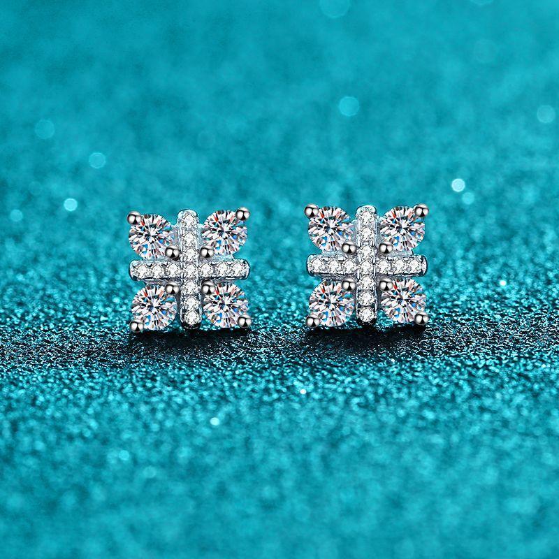 Серьги из стерлингового серебра 925 пробы, женские серьги Ping An Microcinction, 48 очков, серьги Mossan с бриллиантами
Серьги из стерлингового серебра 925 пробы, женские серьги Ping An Microcinction, 48 очков, серьги Mossan с бриллиантами