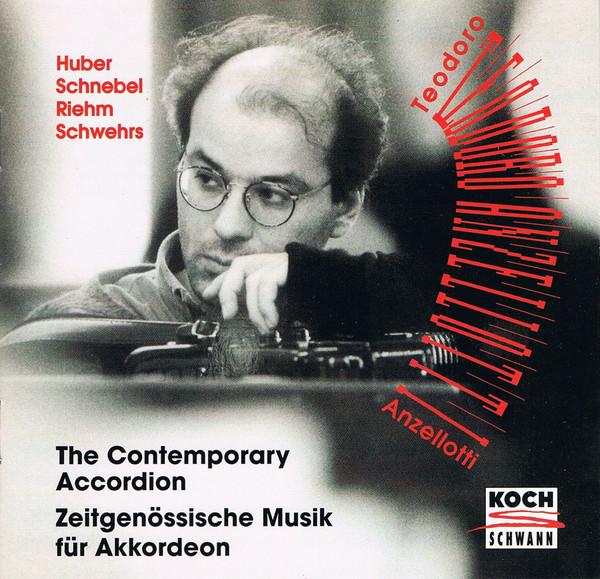CD TEODORO ANZELLOTTI - Zeitgenssische Musik fr Akkordeon 364182H1 Koch Schwann 1997 Germany Classical Used
CD TEODORO ANZELLOTTI - Zeitgenssische Musik fr Akkordeon 364182H1 Koch Schwann 1997 Germany Classical Used