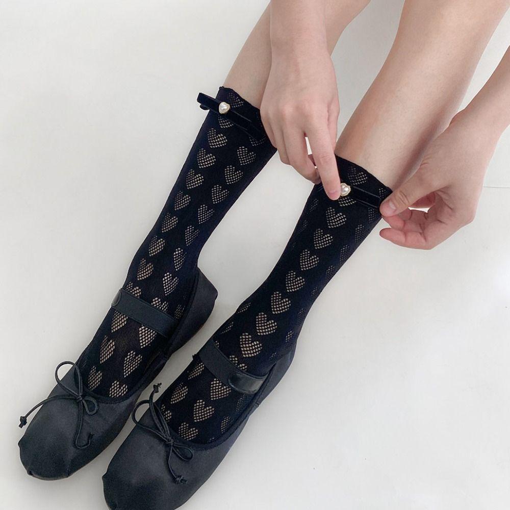 Socks Ruffles JK Japanese Lolita Middle Tube Socks Balletcore Bow Socks Female Hosiery Mesh Socks
Socks Ruffles JK Japanese Lolita Middle Tube Socks Balletcore Bow Socks Female Hosiery Mesh Socks