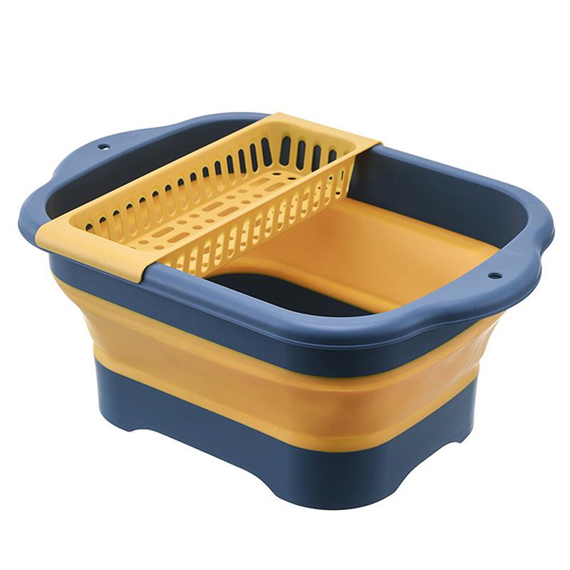 Foldable Strainer Fruit Vegetable Washing Basket Colander Dish Drainer Silicon Collapsible Drainer Kitchen Storage Tool синій
Foldable Strainer Fruit Vegetable Washing Basket Colander Dish Drainer Silicon Collapsible Drainer Kitchen Storage Tool синій