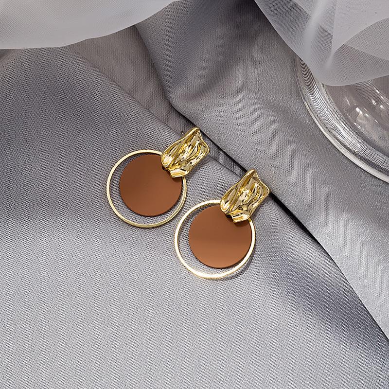 Dongdaemun Cold Wind Geometric Metal Earrings Commuter Stud Earrings Round Rings Color Simple Earrings Earrings
Dongdaemun Cold Wind Geometric Metal Earrings Commuter Stud Earrings Round Rings Color Simple Earrings Earrings