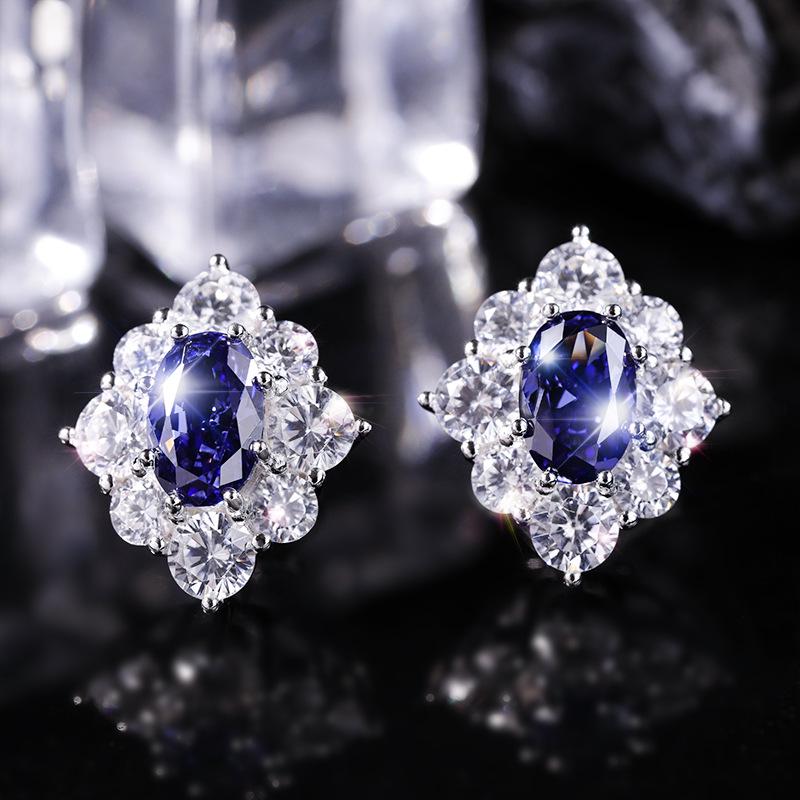 Xiancan Jewelry Sterling Silver Tanzanite Geometric Stud Earrings for Women - Hot Selling Style 925 Silver синий
Xiancan Jewelry Sterling Silver Tanzanite Geometric Stud Earrings for Women - Hot Selling Style 925 Silver синий