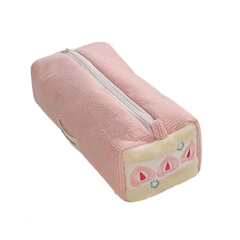 Strawberry Pencil Case Large Compartment Corduroy Pencil Pouches Portable Cosmetic Bag For Student School Supplies рожевий
Strawberry Pencil Case Large Compartment Corduroy Pencil Pouches Portable Cosmetic Bag For Student School Supplies рожевий