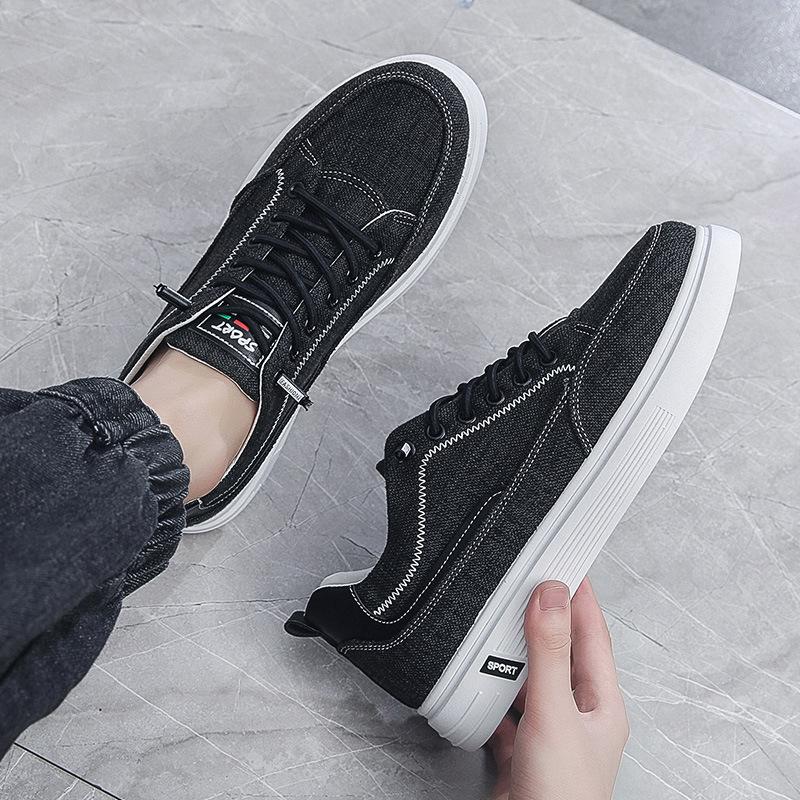 Men s shoes summer new casual cloth shoes fashion trend versatile work soft sole non-slip board shoes youth canvas shoes 39
Men s shoes summer new casual cloth shoes fashion trend versatile work soft sole non-slip board shoes youth canvas shoes 39