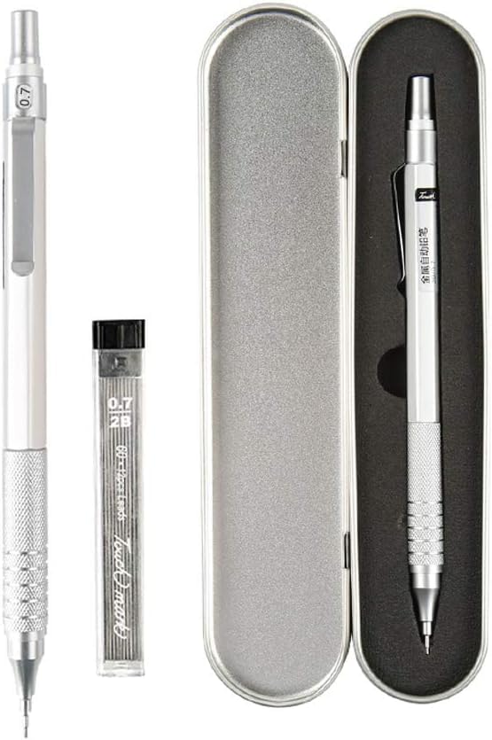 Mechanical Luxury Mechanical Pencil Metal Silver Propelling Pencil with Easy to Popular Mechanical Mechanical Pencil Gift Nice Mechanical Pencil
Mechanical Luxury Mechanical Pencil Metal Silver Propelling Pencil with Easy to Popular Mechanical Mechanical Pencil Gift Nice Mechanical Pencil