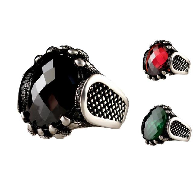 Мужское кольцо с когтями и цирконовым камнем, ювелирные изделия из стерлингового серебра 925 пробы, мужские модные аксессуары, кольца для мужчин
Мужское кольцо с когтями и цирконовым камнем, ювелирные изделия из стерлингового серебра 925 пробы, мужские модные аксессуары, кольца для мужчин